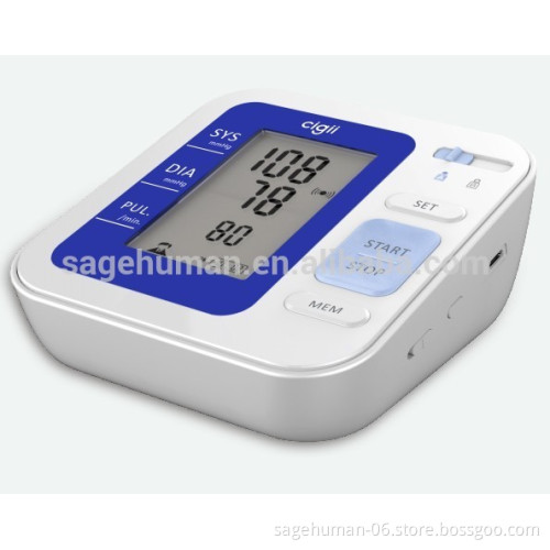 BT4.0 Electronic Digital Arm BP monitor with Voice Function